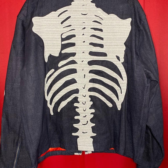 COPY - Kapital Kountry 12oz Denim Bones Crosby Jacket Indigo XL/5 - Picture 6 of 11